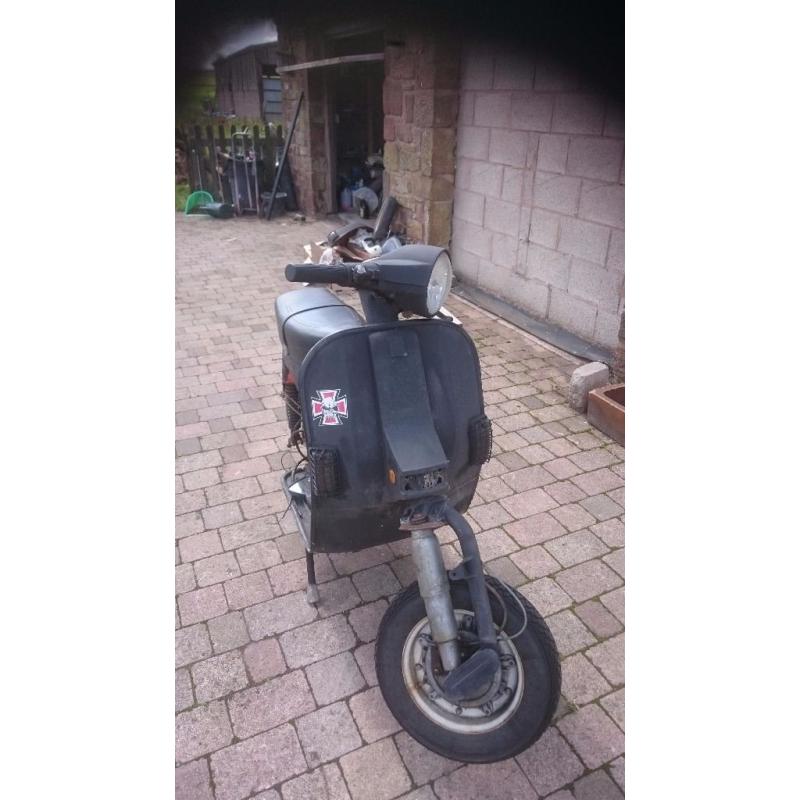 Vespa scooter project
