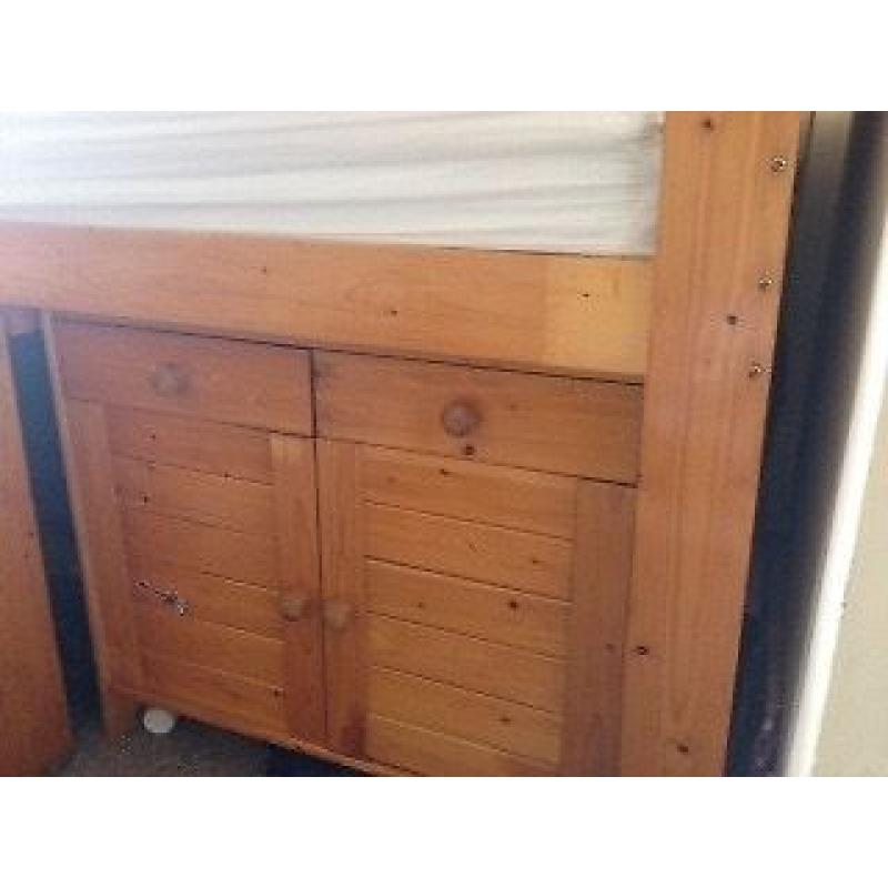Mid sleeper solid wood