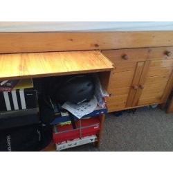 Mid sleeper solid wood