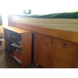 Mid sleeper solid wood