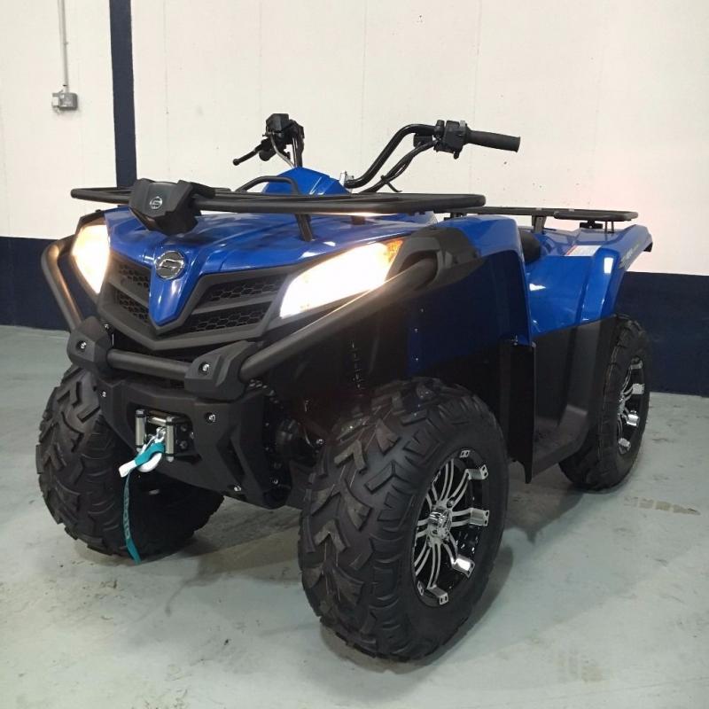 New ROAD LEGAL QUAD BIKE - QUADZILLA 450S - Blue - 12 Months Warranty