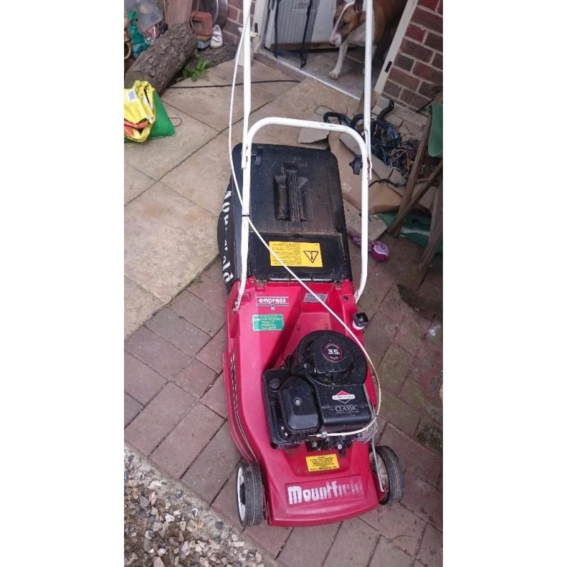 Mountfeild petrol mower