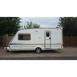 Stunning 2003 abbey 215 GTS 2 berth caravan with rear bathroom and all accessories included in sale