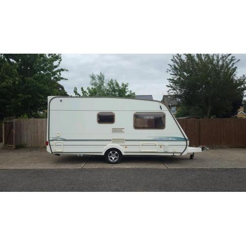 Stunning 2003 abbey 215 GTS 2 berth caravan with rear bathroom and all accessories included in sale
