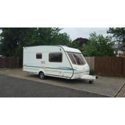 Stunning 2003 abbey 215 GTS 2 berth caravan with rear bathroom and all accessories included in sale