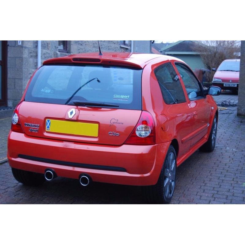 K-Tec Super Sports Exhaust System for Clio 182