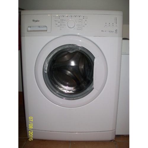 Whirlpool 6Kg 1400 rpm spin 6th sense washing machine, very good condition, reliable machine
