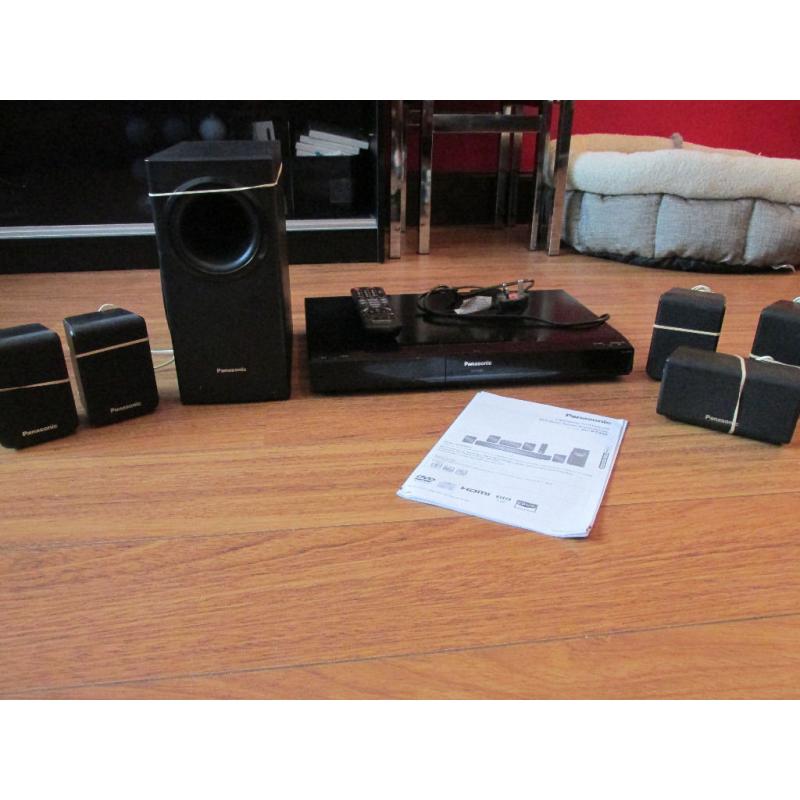 Panasonic DVD Home Theatre Sound System Model SC-PT480 (with iPod dock)