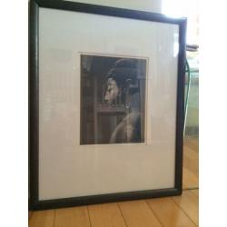 2 Double Mounted Buddha Prints