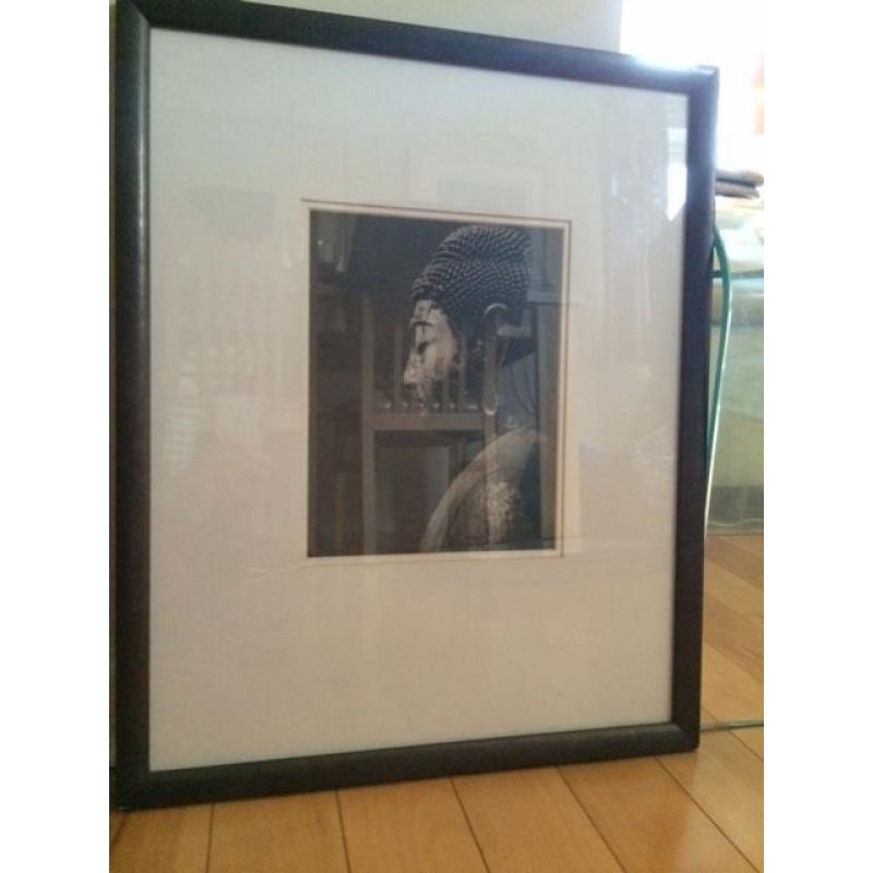 2 Double Mounted Buddha Prints