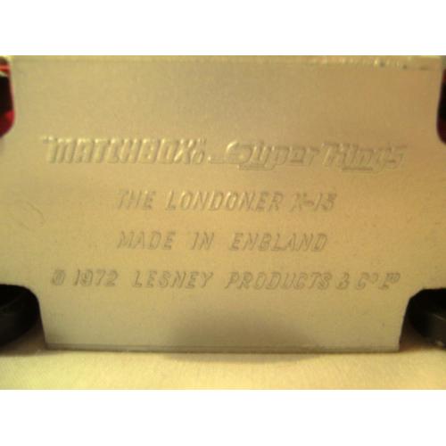 Matchbox souvenir Bus