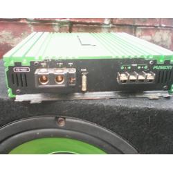 Fusion sub and amp