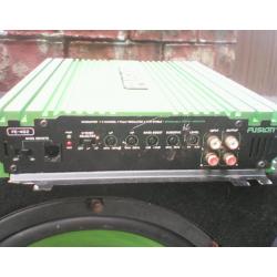 Fusion sub and amp