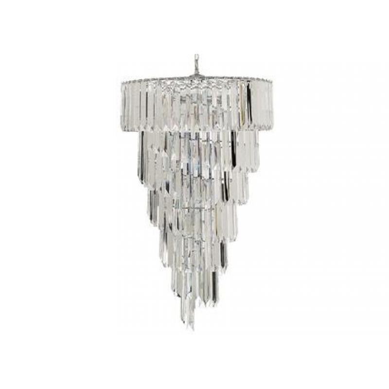 Laura Ashley Helena Large Spiral Ceiling Chandelier.