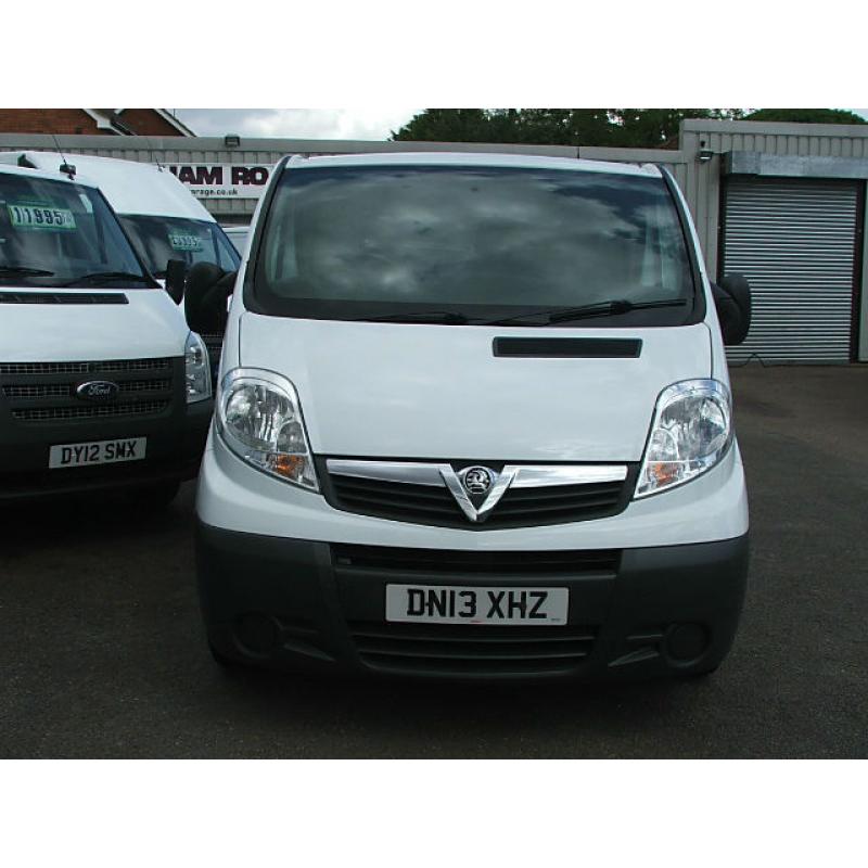 Vauxhall Vivaro 2.0CDTi ( 115ps ) ( EU V ) 2012MY 2900 LWB White Diesel Van