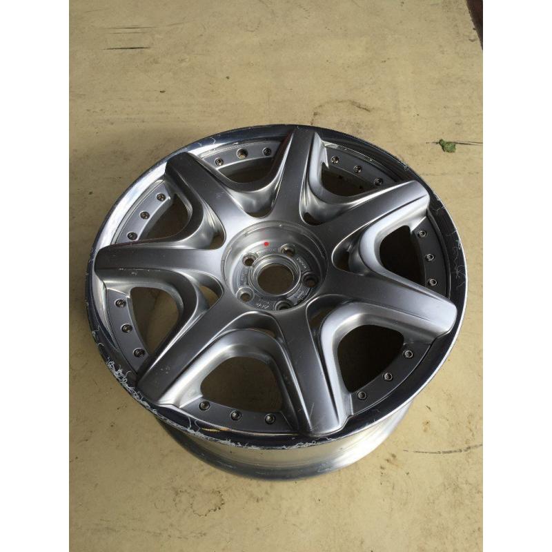 Bentley 20" Mulliner Split Rim 7 Spoke Wheel