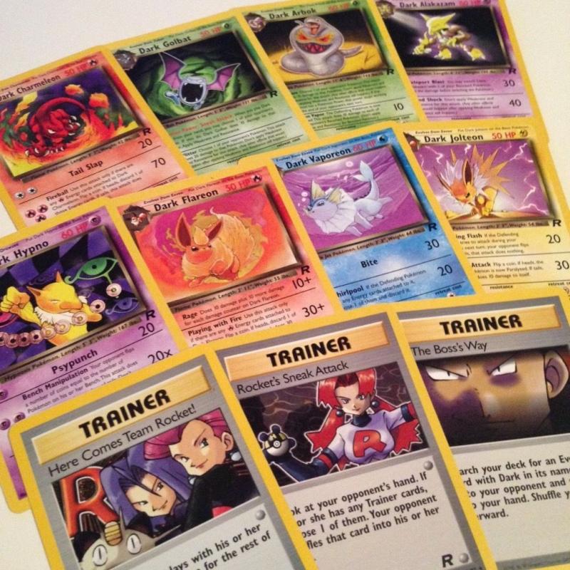 POKEMON Team Rocket Pokemon cards