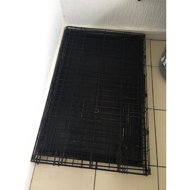 Large dog cage