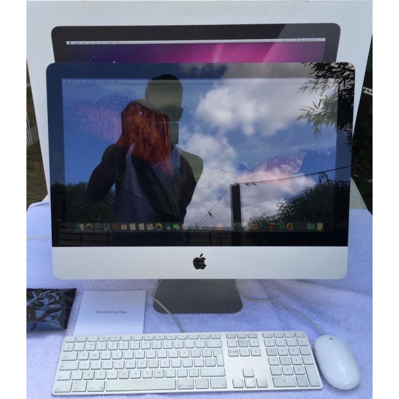 Apple iMac 21.5 Core i3, 8GB RAM, 1TB HDD, Boxed 10/10