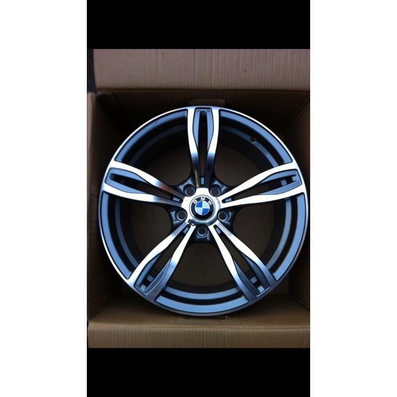 BRAND NEW 18" BMW M5 M6 M TECH ALLOY WHEELS- FULL SET 1 SERIES 3 SERIES 4 SERIES 5 SERIES