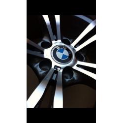 BRAND NEW 18" BMW M5 M6 M TECH ALLOY WHEELS- FULL SET 1 SERIES 3 SERIES 4 SERIES 5 SERIES