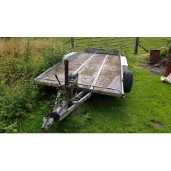 Bateson transporter recovery trailer tilt bed