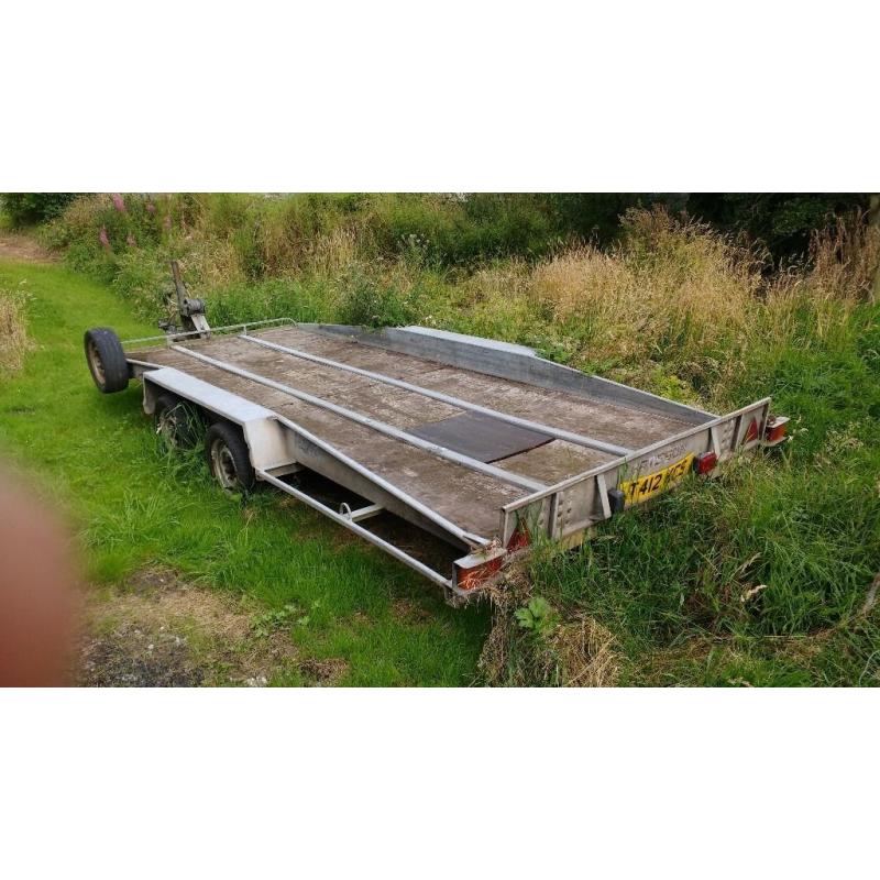 Bateson transporter recovery trailer tilt bed