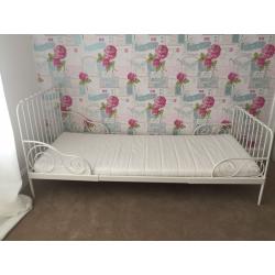 Ikea single bed with mattress