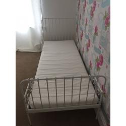 Ikea single bed with mattress