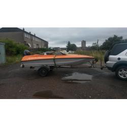 Speedboat for sale.