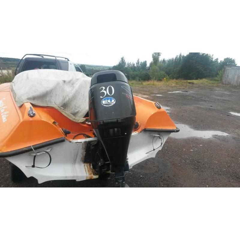 Speedboat for sale.