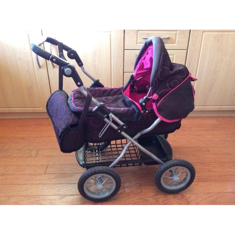 Kids Toy Pram - Silver Cross