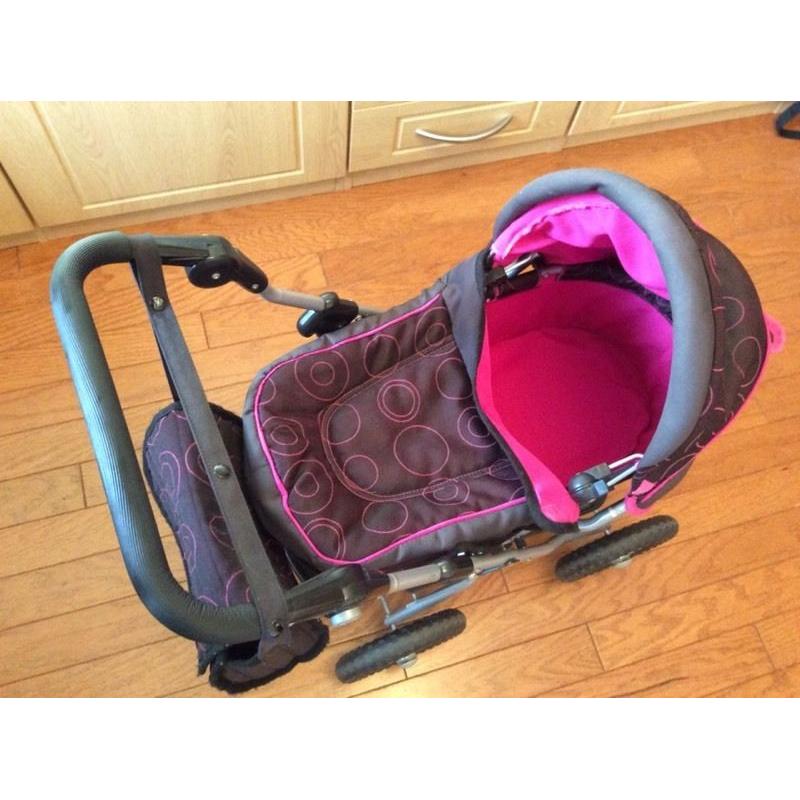 Kids Toy Pram - Silver Cross