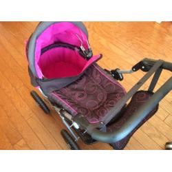 Kids Toy Pram - Silver Cross