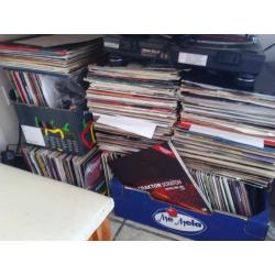 Quick sale, must go today, 1600x vinyl dj records, all top titles, trance, dance, oldskool