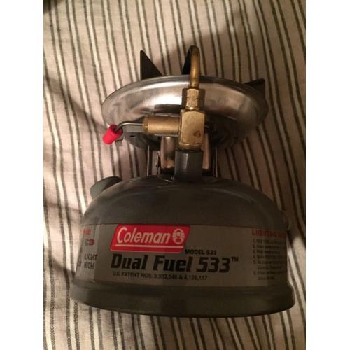 Coleman Dual Fuel Camping Stove 533