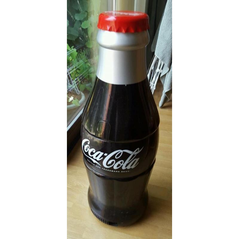 Coca Cola shaped car fridge
