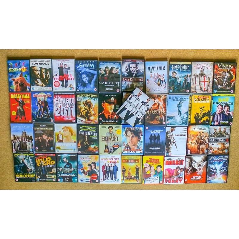 Job lot of x40 DVDs - great for car boot stock