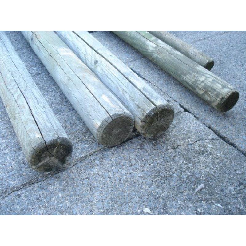 Garden posts.