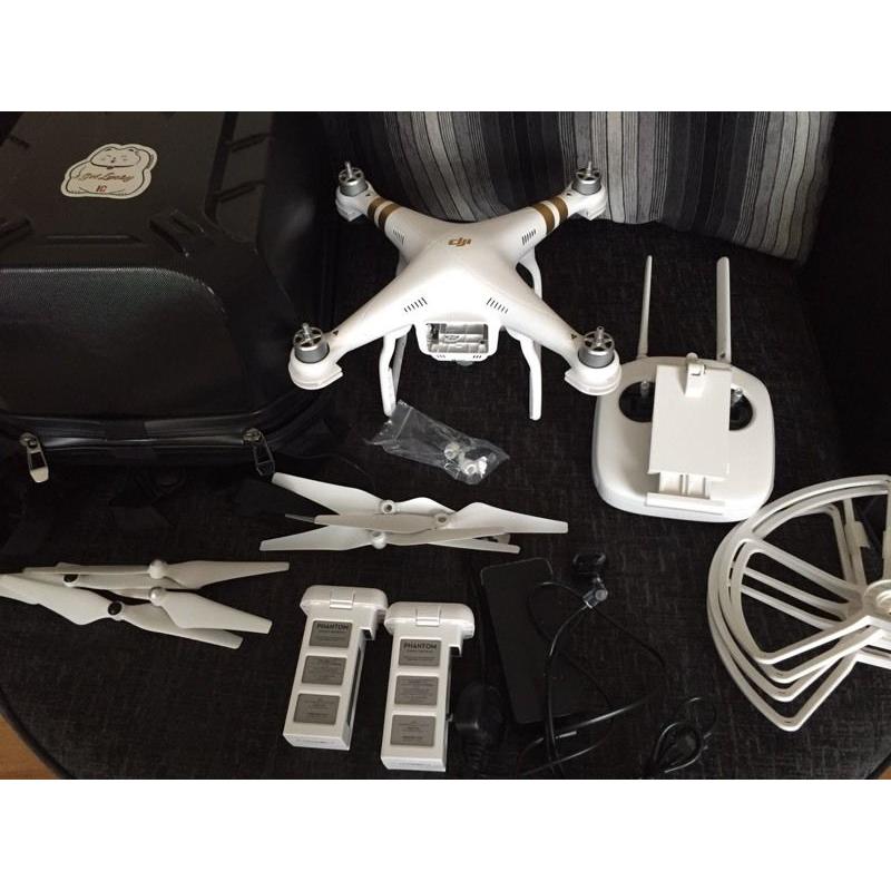DJI phantom 3 professional (only 5 flights)