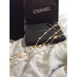 Chanel pearl necklace