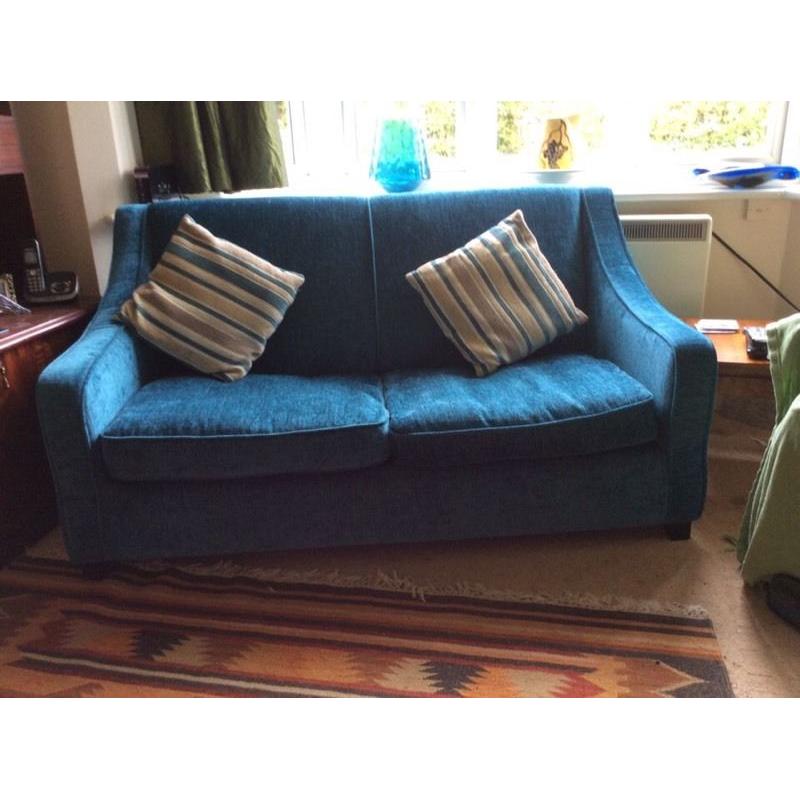 Som' Toile Sofa bed Excellent condition. 1 year old