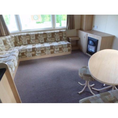 2010 ABI Platinum Vista static carava n for sale at Chesterfield Country Park in Berwickshire