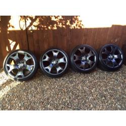 BMW 19" Tiger Claw Alloys, Freshly Powder Coated
