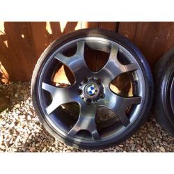 BMW 19" Tiger Claw Alloys, Freshly Powder Coated