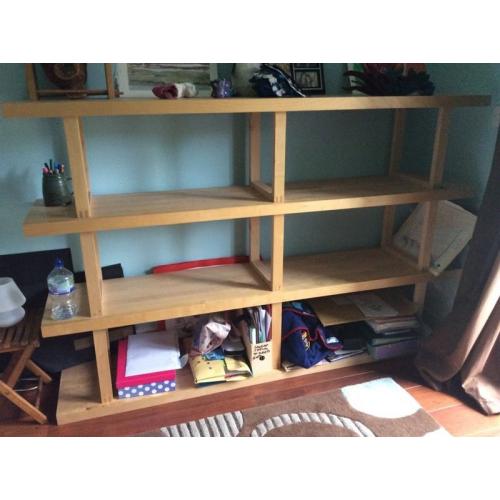 Norebbo birch shelving unit