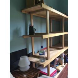 Norebbo birch shelving unit
