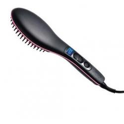 JML Simply Straight Ceramic Heat Hair Straightening Brush with Digital Control