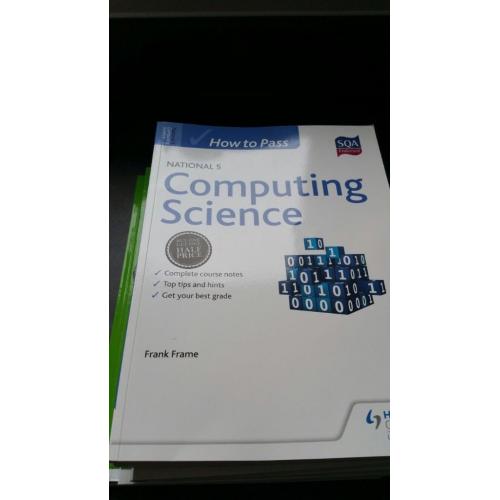 National 5 computing science book