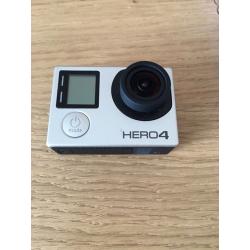 GoPro hero4 silver edition, 4 months old